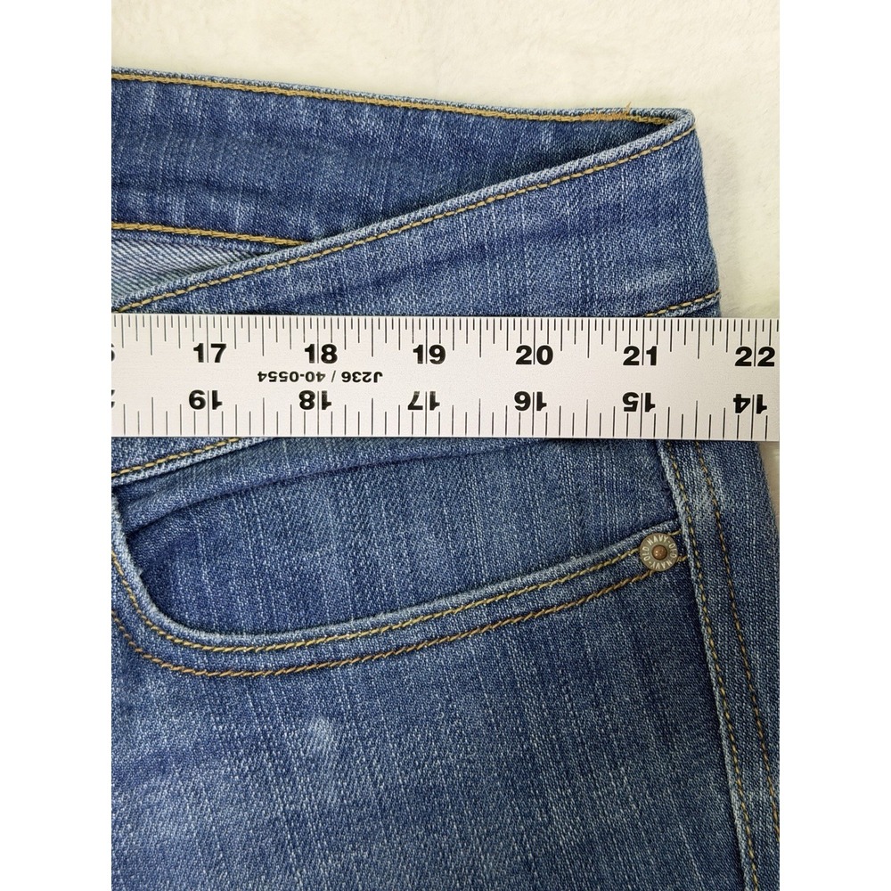 Old Navy Jeans Womens‎ 20 Plus Blue Medium Wash Flirt Mid Rise Bootcut Stretch - Picture 3 of 8